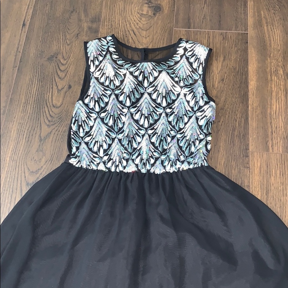 Black Sequence Dress
